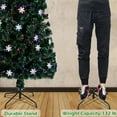 thumbnail image 4 of Christmas Gift! 7FT Premium Hinged Fir Pencil Artificial Christmas Tree w/ Foldable Stand, Easy Assembly, 4 of 8
