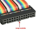 thumbnail image 4 of IDC 26P Wire Flat Rainbow Ribbon Cable 118cm 2.54mm Pitch, 4 of 4
