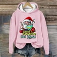thumbnail image 2 of Futezty Merry Christmas Sweatshirt Women Xmas Santa Tree Snowflake Print Long Sleeve Lightweight Top Shirts, 2 of 4