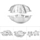 thumbnail image 5 of Herramienta para moldear pasteles DIY, 2 piezas de aleación de aluminio hecha a mano, herramienta para hacer bombas de baño con gas, moldes creados magistralmente, 5 of 5