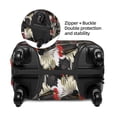 thumbnail image 2 of Kdxio Roosters 2 Pattern Luggage Cover for Travel,Elastic and Durable,Fits 18-32 Inch,Anti-Scratch Suitcase Protector-No luggage included, 2 of 5