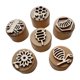 thumbnail image 4 of Sellos de madera redondos, decorativos, sellos de arcilla de juguete de aprendizaje de jardín de infantes creativos para Bee Cycle Beehive, 4 of 9