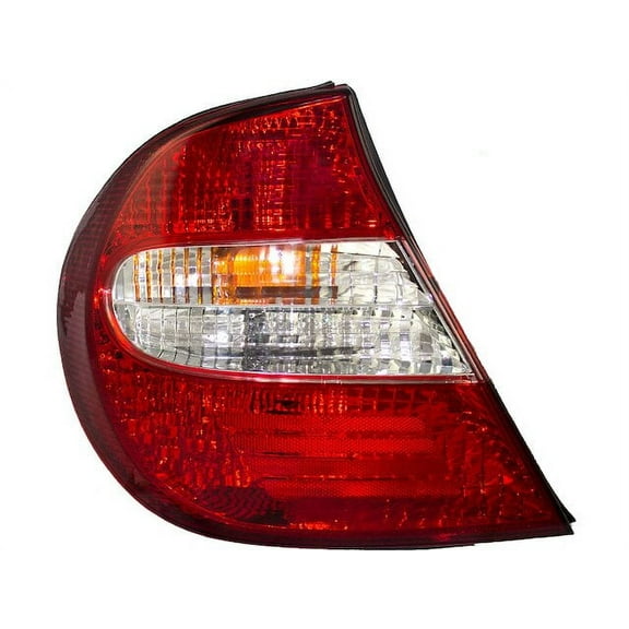 Left Tail Light Assembly - Compatible with 2002 - 2004 Toyota Camry Sedan 4-Door 2003