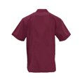 thumbnail image 2 of Gravity Threads Mens Guayabera Summer Shirt - Burgundy - X-Large, 2 of 2