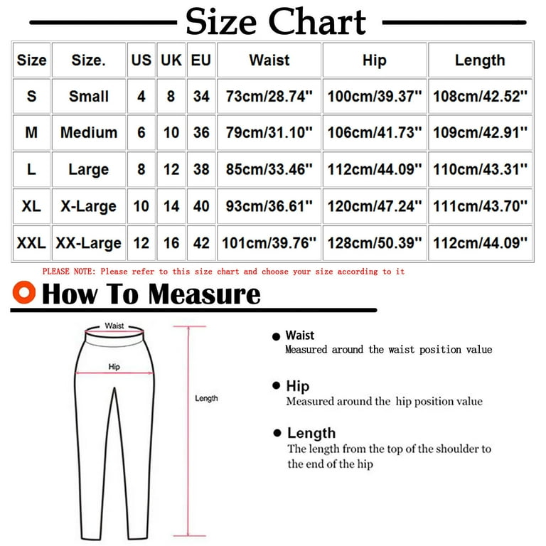 KIHOUT Pants For Women Deals Womens Elastic Waist Buttons Printing Thin  Stretch Skinny Pants Trousers