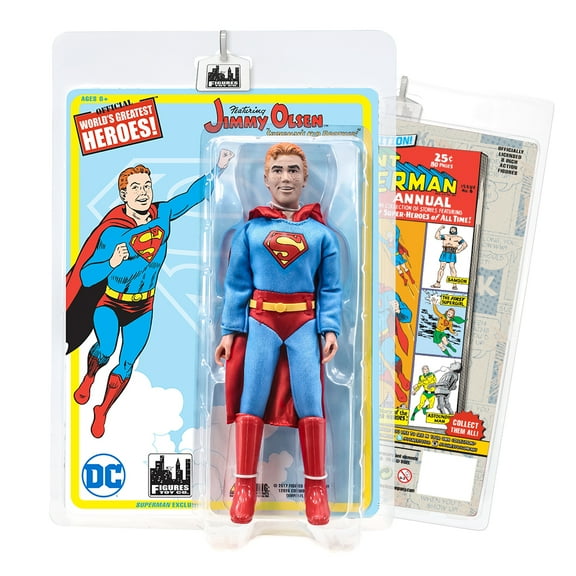 DC Comics Retro 8 Inch Action Figures: Jimmy Olsen in Superman Outfit