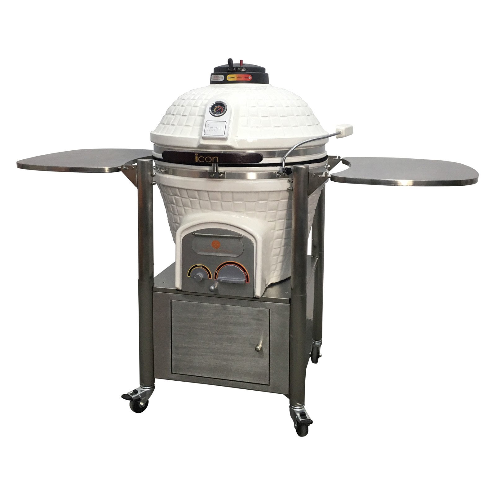 Icon Grills CG801 Charcoal Kamado Grill with Cart