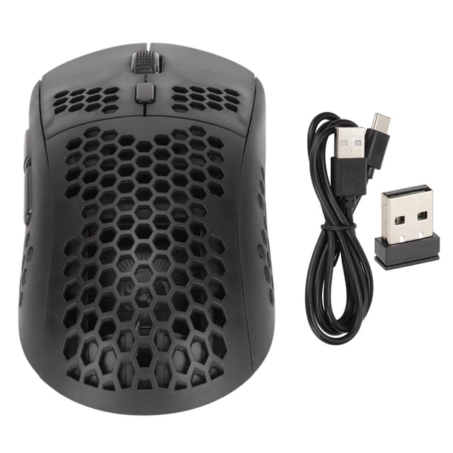 Ratón Mecánico, Capacidad De La Batería Del Ratón 2.4G 750mAh Para Win Para OS X ANGGREK USB Mouse