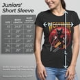thumbnail image 5 of Junior's Marvel X-Men Pixel Wolverine  Graphic Tee Black Large, 5 of 7
