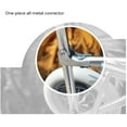 thumbnail image 3 of Shopping Cart Folding Shopping Trolley Canvas Ultra-Light Aluminum Shopping Cart Utility Trolly Cart for Grocery Laundry Book Luggage Grocery Cart (Color : B), 3 of 5