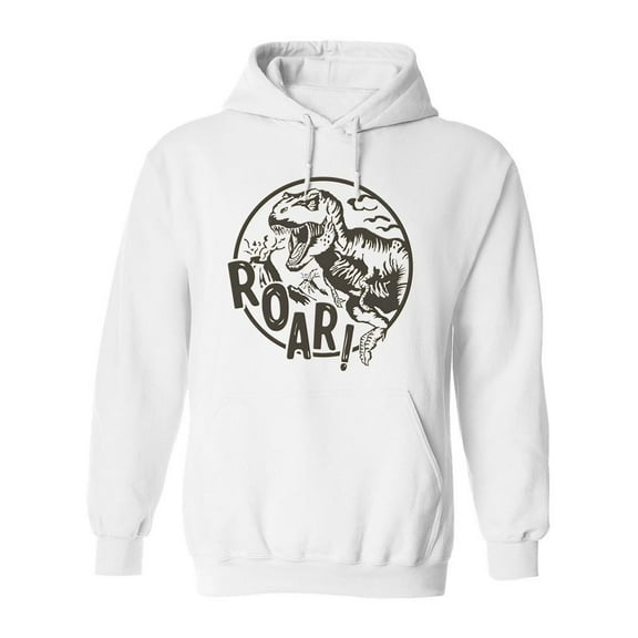 Roar ! Hoodie Men -Image by Shutterstock, Male Large
