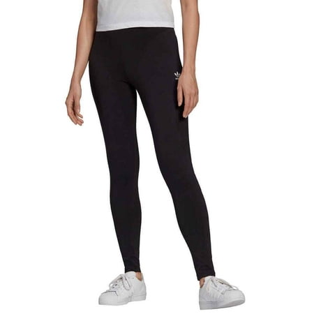Adidas Originals H06625 Women's Black Cotton Blend Full Length Leggings AC44 (XS)