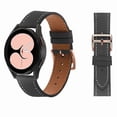 thumbnail image 3 of Compatible For Garmin vivoactive 5 / Venu 2 Plus / Venu Sq PU Leather Watch Strap Gold Buckle 20mm Watch Band, 3 of 3