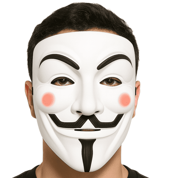 Premium Classic Hacker Style Mask for Cosplay, Costumes & Themed Events