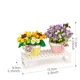thumbnail image 1 of Building Blocks Flower Decoration Bouquet Girls Gift Assembly Building Blocks Children's Educational Toys Gong Bohan unisex, 1 of 2