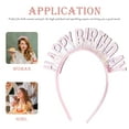 thumbnail image 3 of ADDHAT De Cumpleaños Rosa Con De Lentejuelas Para Fiesta Y Delicada, 3 of 7