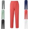 thumbnail image 5 of LEKWK Straight Leg Pants Women High Waisted Stretchy Slacks with Pockets Relaxed Fit Pull On Comfy Dress Pants Work Office Trousers, 5 of 5