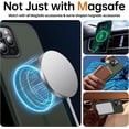 thumbnail image 2 of Funda magnética resistente para iPhone 12 Pro Max [Compatible con Magsafe] [Protección contra caídas de grado militar] Funda protectora translúcida y delgada a prueba de golpes para iPhone 12 Pro, 2 of 8