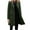 Army Green Blazer Women, variant on Brnmxoke Womens Business Casual Blazers Winter Wool Blend Trench Coat Long Sleeve Notch Lapel Single Breasted Blazer Jackets