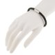 thumbnail image 5 of de cuero negr hombre con hebil de acero inoxidable Moda 5mm Sunnimix Pulsera trenzada de la PU, 5 of 8