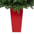thumbnail image 6 of 3.5ft. South Carolina Spruce Artificial Christmas Tree with 100 White Warm Light and 458 Bendable Branches in Red Planter, 6 of 6