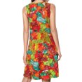 thumbnail image 2 of candies,sugar, Gummy Spring Summer Dresses for Women Fashion T-shirt Dress Casual Sleeveless Loose Sundress with Pockets, 2 of 5