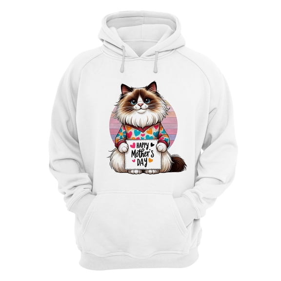 Happy Mother's Day Best Ragdoll Mom Ever Hoodie Unisex Merch Hoodies Cat Lover Kitten Owner Gifts Idea - 03002