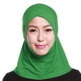 thumbnail image 4 of HeroNeo Womens Muslim Cotton Mini Hijab Head Scarf Solid Color Full Cover Inner Cap Isla, 4 of 19