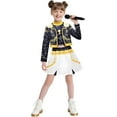 thumbnail image 5 of Pop Singer Costume for Girls, POP Group Costume for Kids, party Stage Star Cosplay Dress Up, 5 of 6