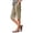 shorts 50#Khaki, variant on Womens Shorts Split Hem Solid Color Comfortable Loose Beach Knee Length Walking Shorts with Pockets Ladies Summer Outdoor
