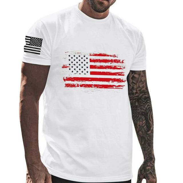 Tops para hombre, blusas y camisas de cuello redondo y manga corta para hombre, jersey informal con cuello redondo estampado para hombre, pantalones cortos deportivos para fitness, blusa de algodón y