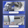 thumbnail image 5 of Soporte de escritorio giratorio 360 Soporte de tableta plegable ajustable para iPad (gris), 5 of 5