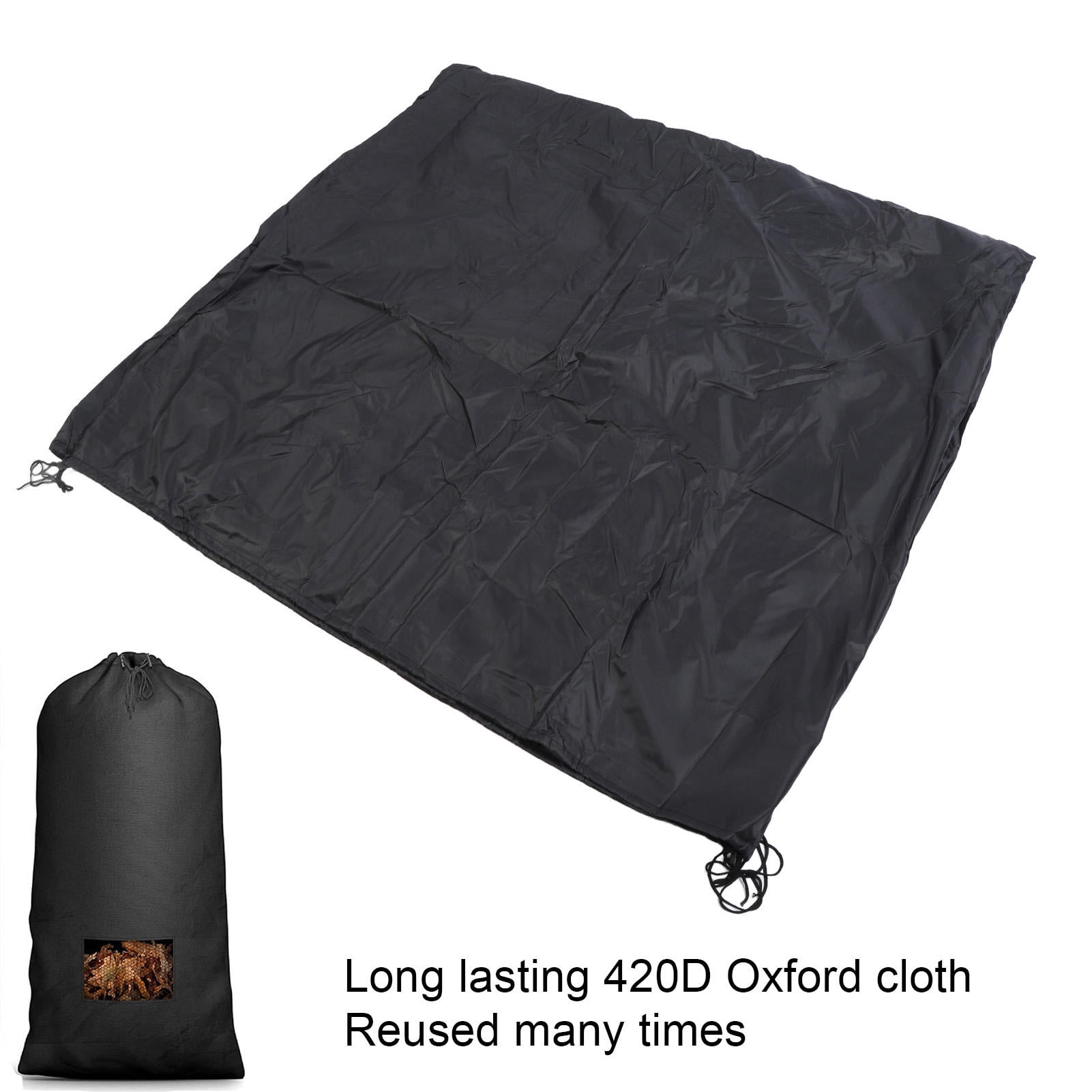 YAHHU 420D Oxford Leaf & Grass Catcher Bag for Lawn Tractors – Durable, Large Capacity, Easy‑Install Field Mower Collector