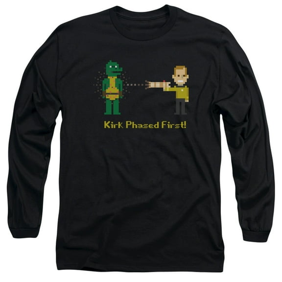 Star Trek - Kirk Phased First - Long Sleeve Shirt - Medium