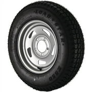 Loadstar Bias Tire and Wheel (Rim) Assembly ST205/75D-15 5 Hole C Ply