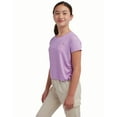 thumbnail image 6 of RBX Girls Pants Set - 2 Piece Active Ribbed Girls T-Shirt and Woven Tech Cargo Pants (7-12), 6 of 7