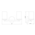 thumbnail image 2 of Z-Lite 2 Light Vanity, 2 of 8