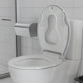 thumbnail image 6 of Toilet Seat Round,Toilet Seat with Toddler Seat Built in, Potty Training Toilet Seat Round Fits Both Adult and Child, with Soft Close, Easy Install and Clean - Fits Most Round Toilets, White, 6 of 8