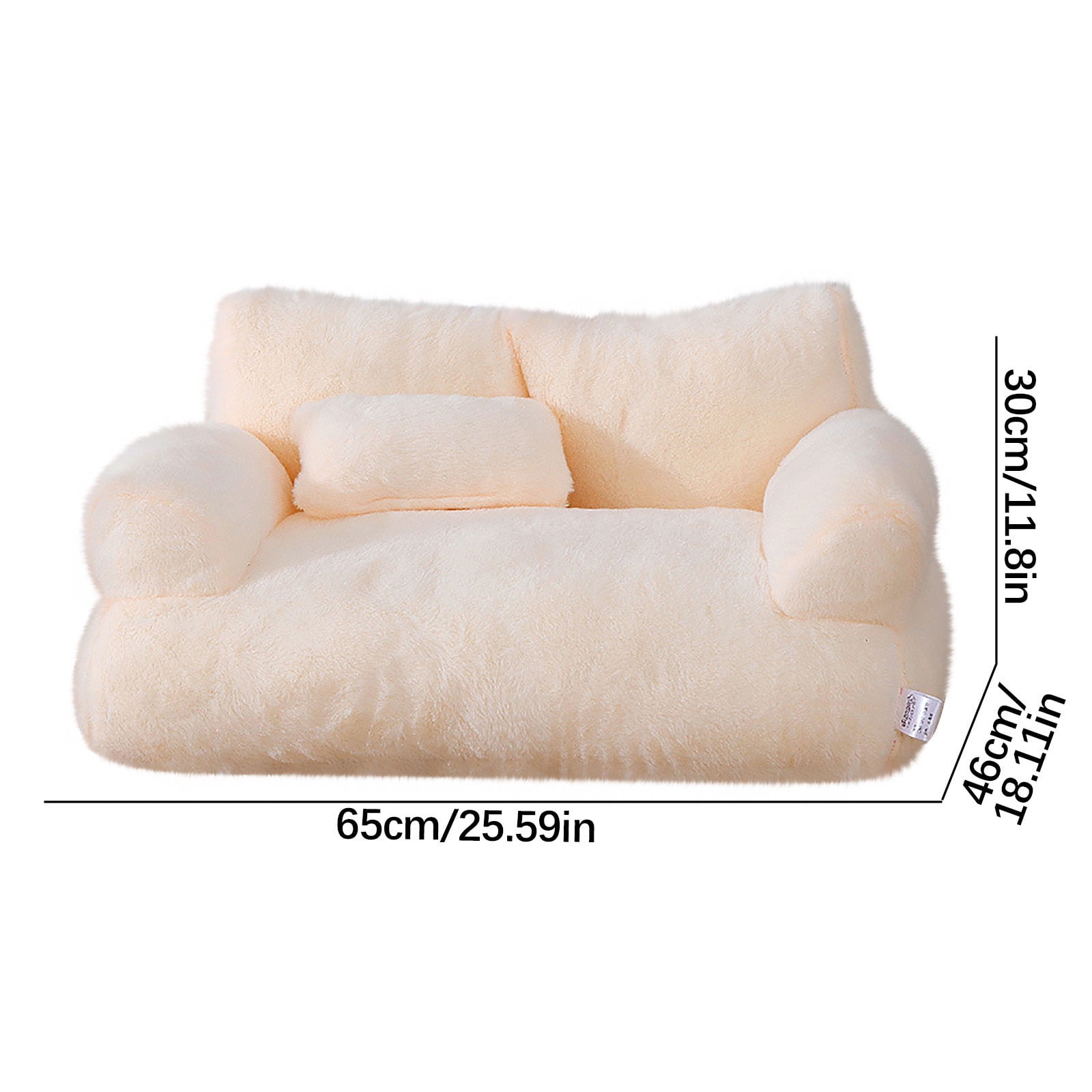 VBODN Cat Beds for Indoor Cats Clearance,Extra Large Dog Bed,Winter Warm Sofa Universal Pet Kennel Pet Mat Bed Supplies Pet Cushion,for Dogs & Cats
