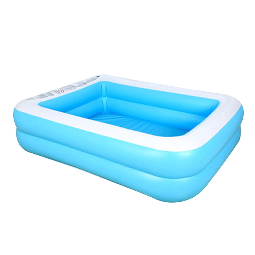 SPRING PARK Large Family Inflatable Swimming Pool, PVC, Summer Outdoor Play