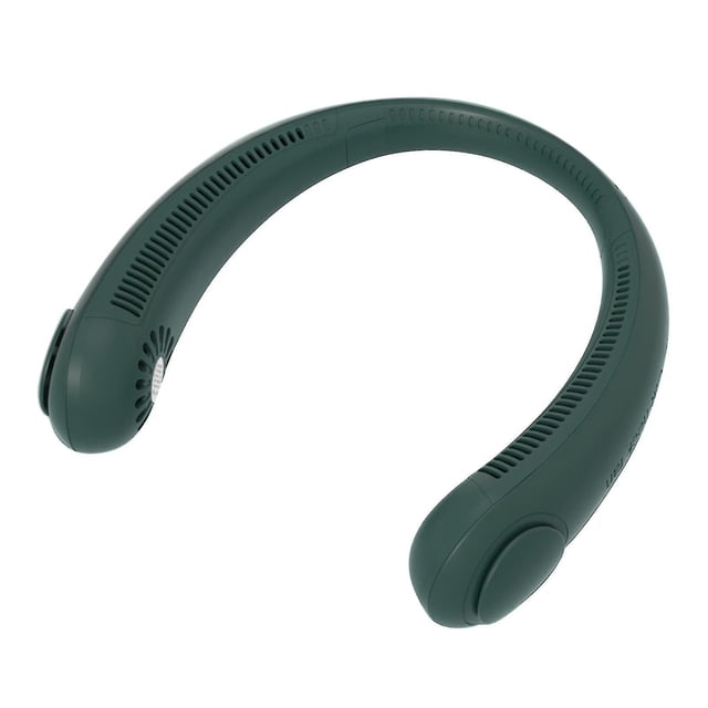 Ventilador de cuello sin aspas recargable por USB, ventilador personal portátil de mano, ventilador con banda para el cuello