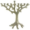 thumbnail image 2 of Northlight Tree Trunk-Shaped Brass Hanukkah Menorah - 11.5" - Gold Finish, 2 of 6