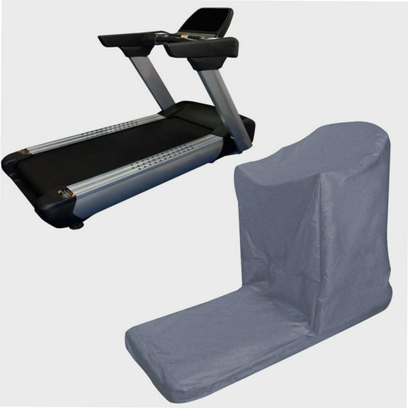 Treadmill Cover,Outdoor Waterproof Dustproof LShaped Running Machine Protector Gray 206x94x170cm for Home Running Equipment Use