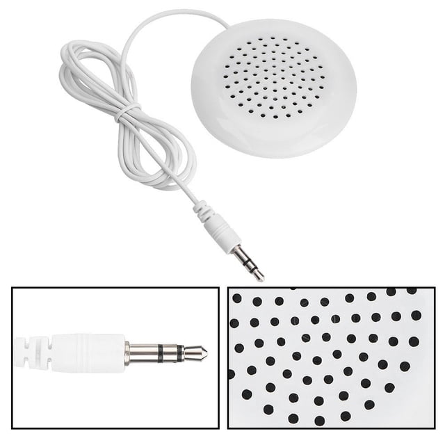 Altavoz de almohada, Mini altavoces más potentes de 3,5 mm para almohadas musicales