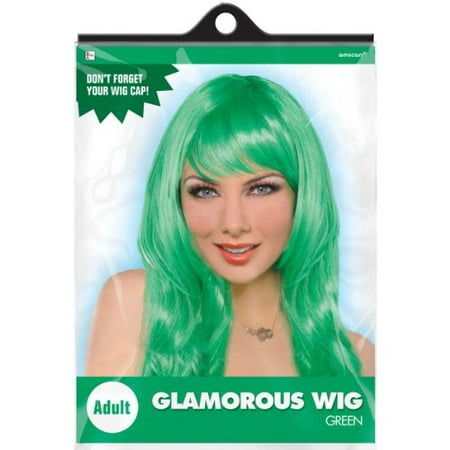 Green Glamorous Wig