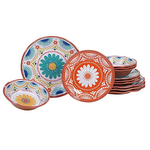 Certified International Vera Cruz Melamine 12 pc Dinnerware Set