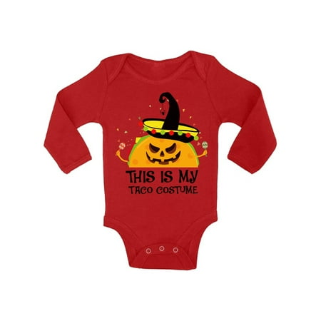 

Awkward Styles Halloween Bodysuit Taco Baby Romper