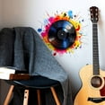 thumbnail image 4 of Colorful Record Wall Art Retro Music Stickers Decor For Home Office Perfect Gift For Music Lovers, 4 of 8