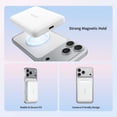 thumbnail image 6 of RORRY Magnetic Wireless Protable Charger ,5000mah Power Bank 20W Fast Charging , Portable Battery Pack compatible for iPhone 17/16, Apple Watch Charger, Airpod, Pink, 6 of 13