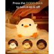 thumbnail image 2 of Dodo Duck Night Light, Cute Duck Lamp, Silicone Dimmable Nursery Nightlight, Rechargeable Led Bedside Lamp With 20 Minutes Timer & Tap Control Baby Gi, 2 of 5
